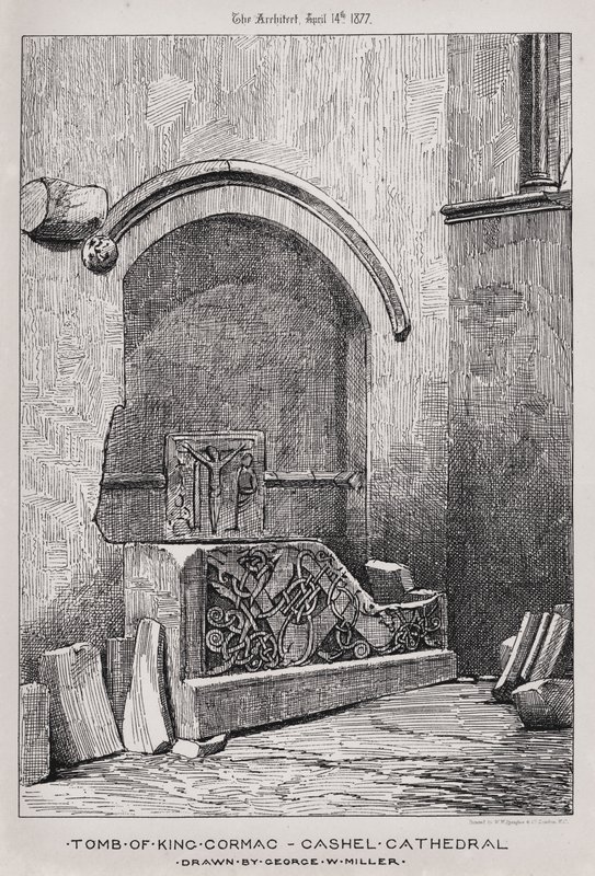 Tombe du roi Cormac, cathédrale de Cashel - English School