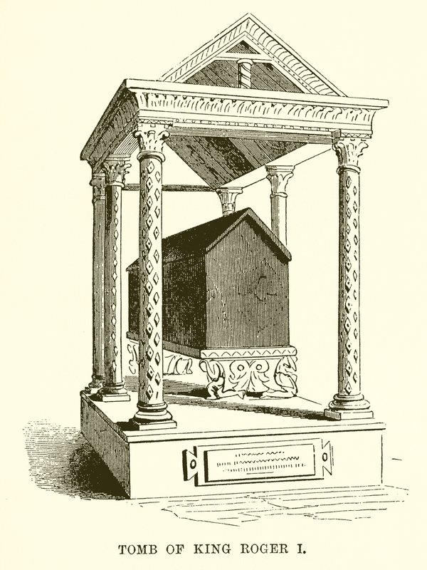 Tombe du roi Roger I - English School