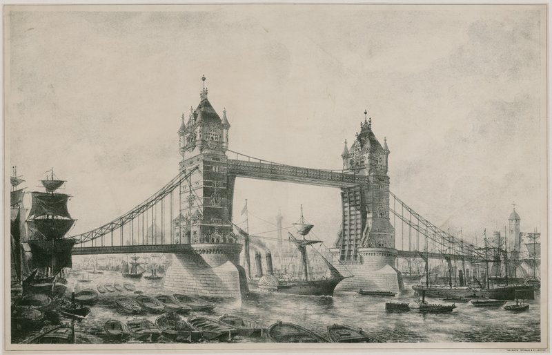 Pont de la Tour, Londres - English School