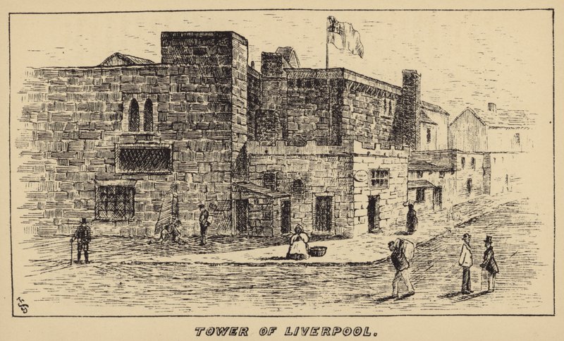 Tour de Liverpool (gravure) - English School