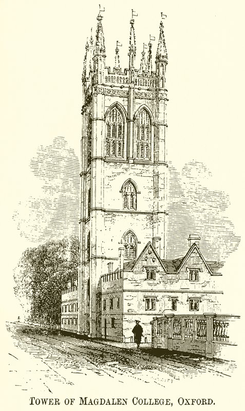 Tour du collège Magdalen, Oxford - English School
