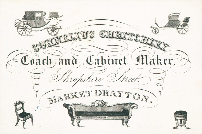 Carte de visite, Cornelius Critchley - English School