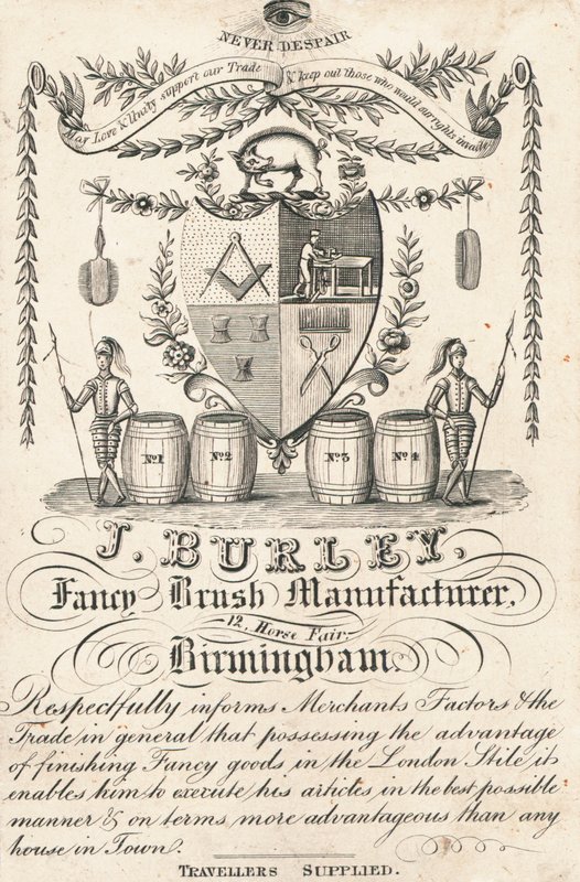 Carte de visite, J Burley - English School
