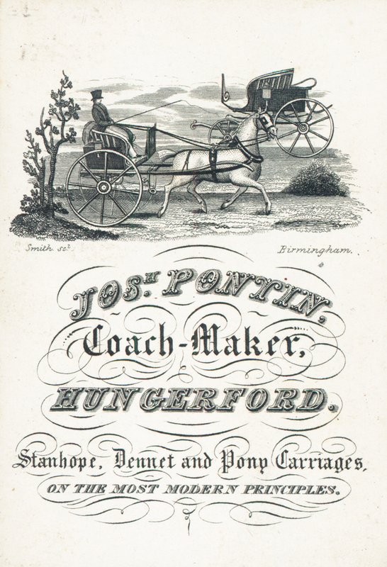 Carte de visite, Joseph Pontin - English School