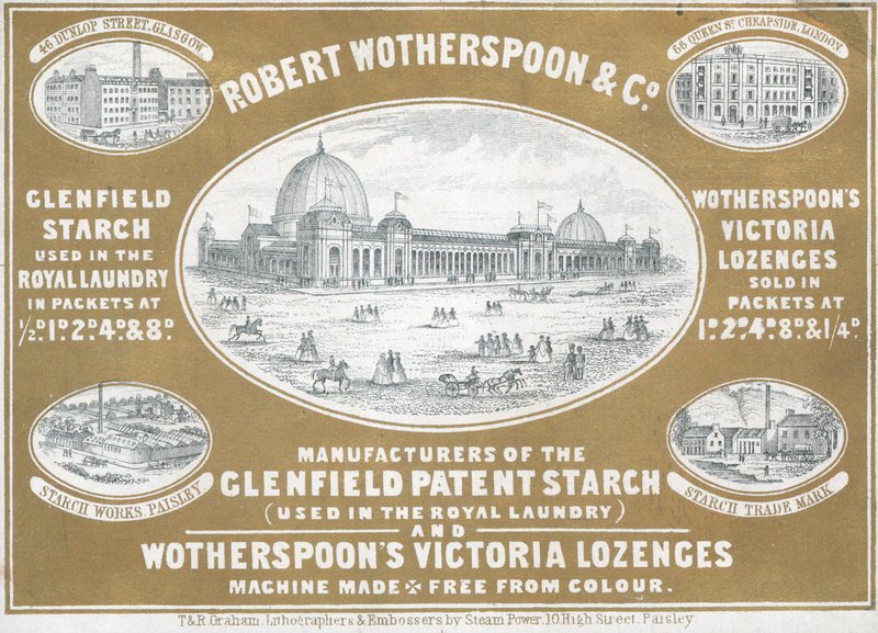 Carte de visite, Robert Wotherspoon & Co - English School