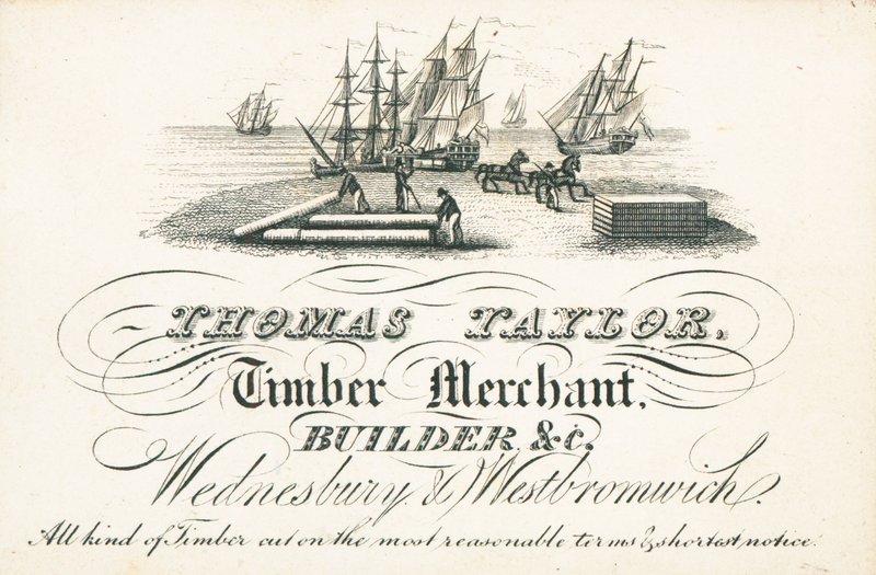 Carte de visite, Thomas Taylor - English School