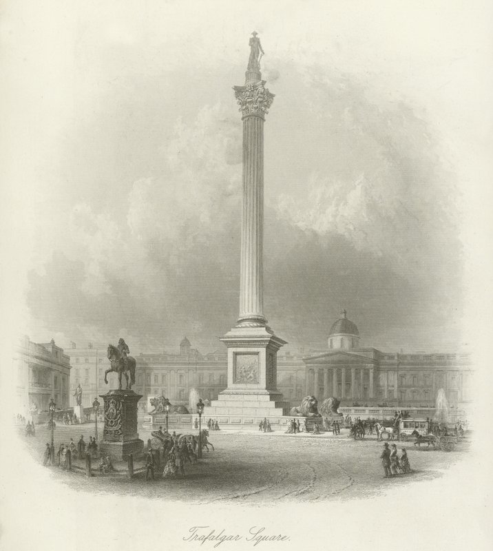 Trafalgar Square, Londres - English School