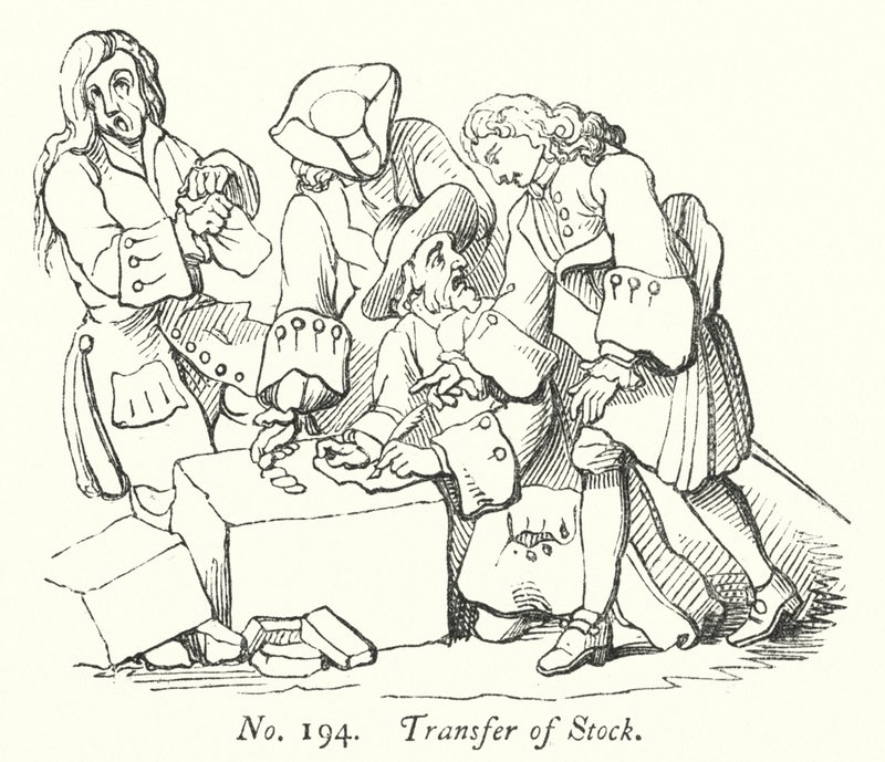 Transfert de stock (gravure) - English School
