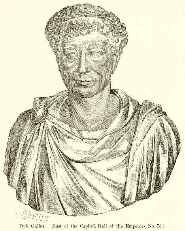 Treb. Gallus (Buste du Capitole, Salle des Empereurs, No. 73) - English School