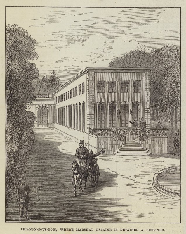 Trianon-sous-Bois, où le maréchal Bazaine est détenu prisonnier - English School