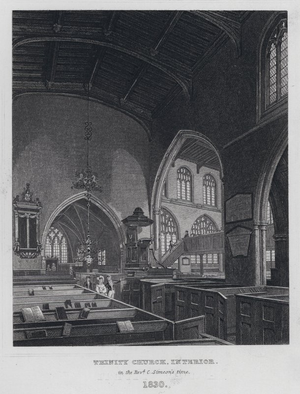 Église de la Trinité, Intérieur, à l