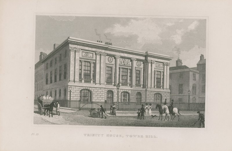 Trinity House sur Tower Hill - English School