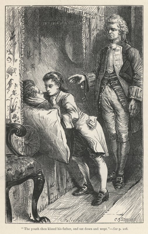 Tristram Shandy, la mort de Le Fevre - English School