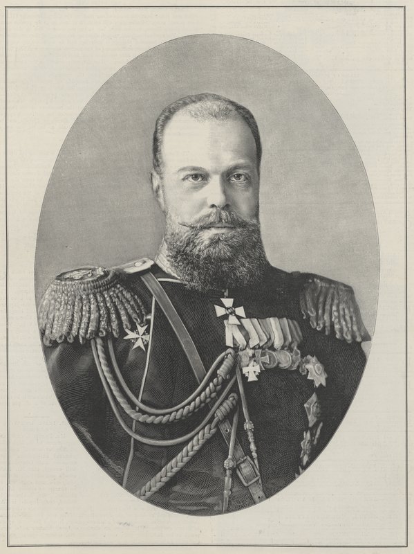 Tsar Alexandre III de Russie - English School