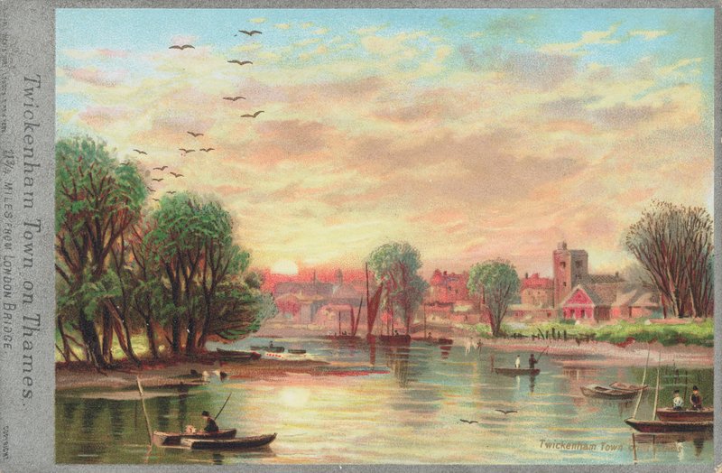 Ville de Twickenham sur la Tamise - English School