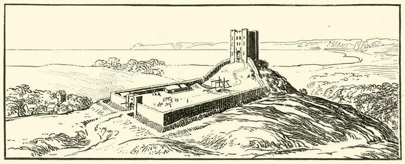 Château normand typique - English School