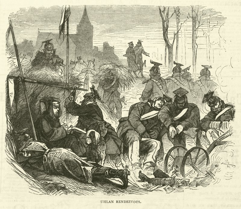 Rendez-vous des uhlans, septembre 1870 - English School
