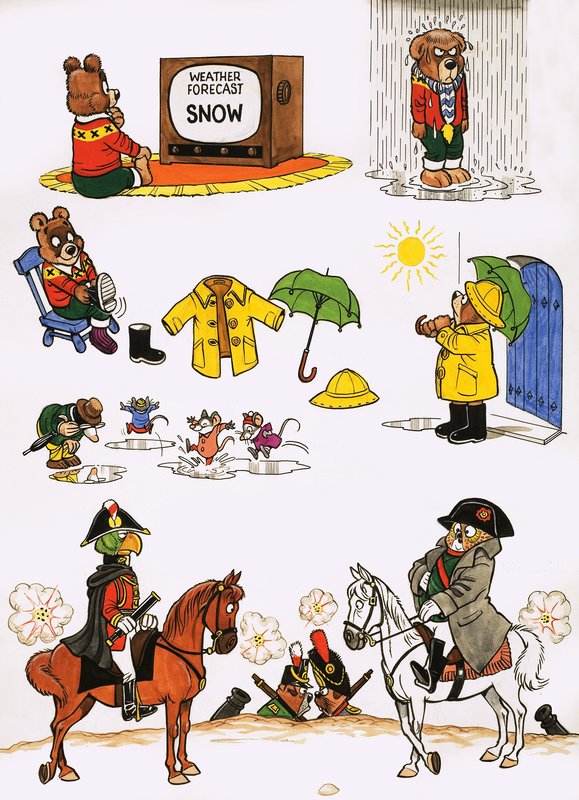 Dessins animés non identifiés - English School