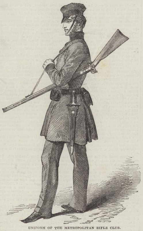 Uniforme du Metropolitan Rifle Club - English School