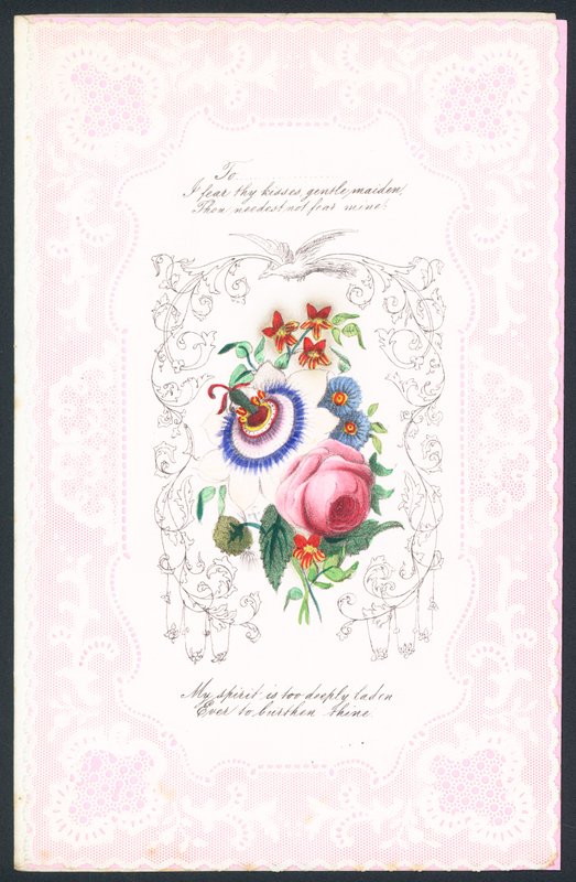 Carte de vœux pour la Saint-Valentin - English School
