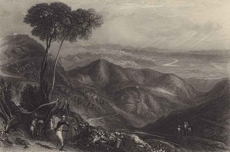 Vallée du Doon, montagnes de l