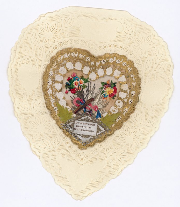 Carte de Saint-Valentin victorienne - English School