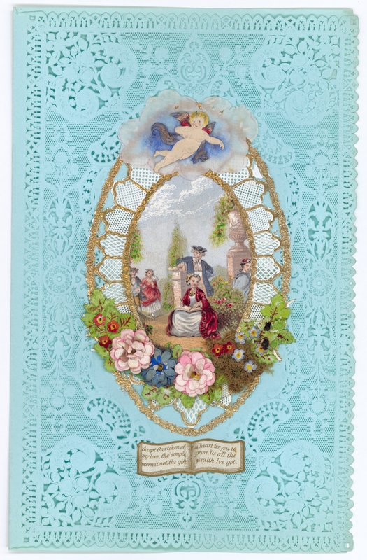 Carte de Saint-Valentin victorienne - English School