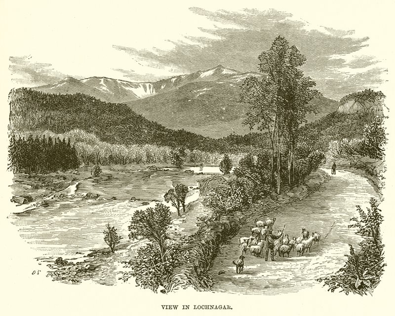Vue sur Lochnagar - English School