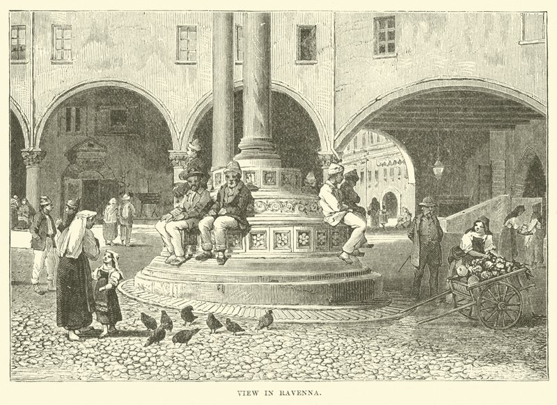 Vue de Ravenne - English School