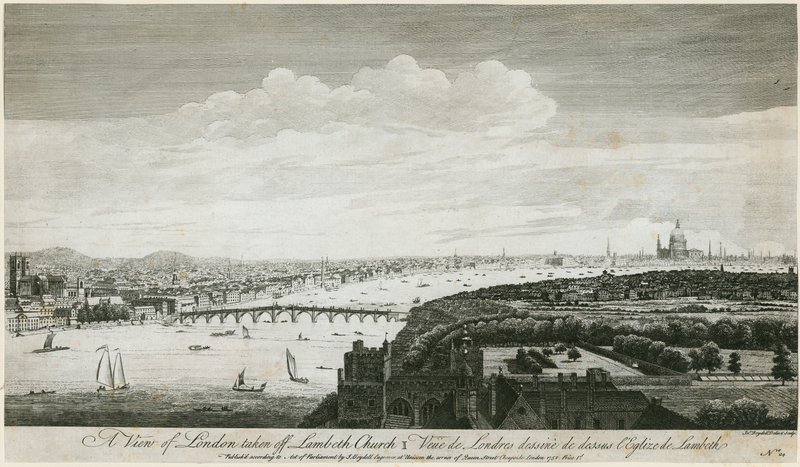 Vue de Londres prise de l