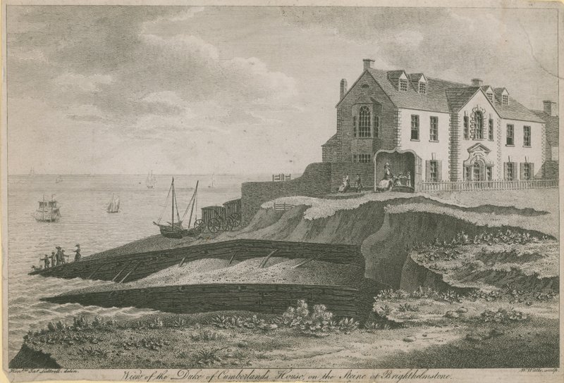 Vue de la maison du Duc de Cumberland - English School