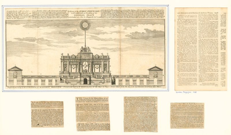 Vue des feux d
