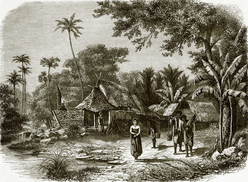 Village à Java - English School