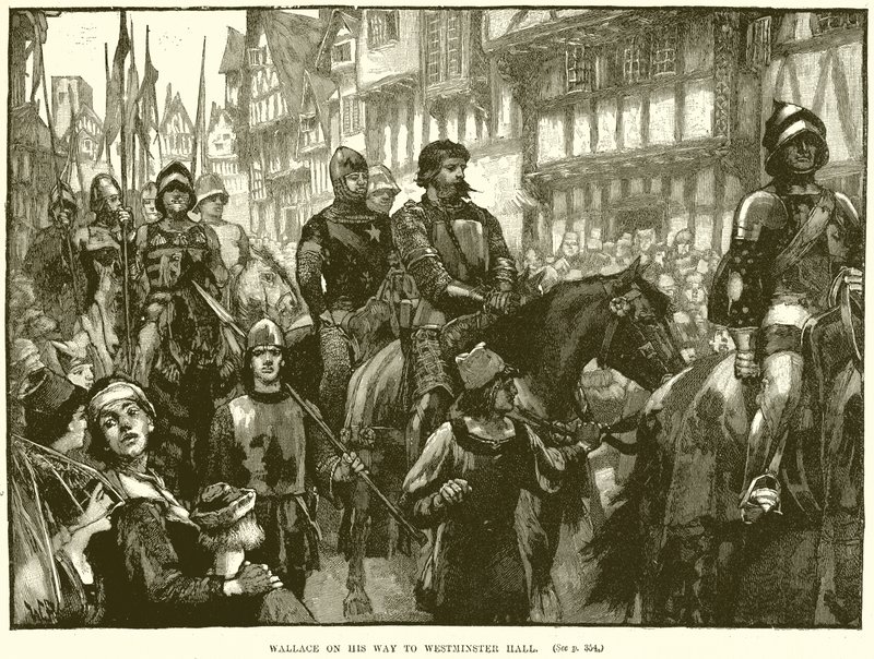 Wallace en route pour Westminster Hall - English School