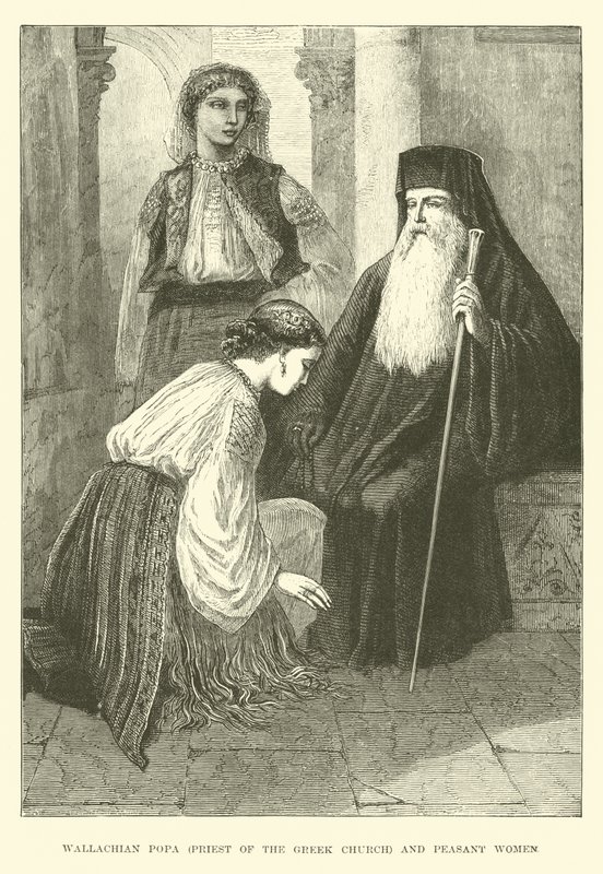 Popa valaque, prêtre de l