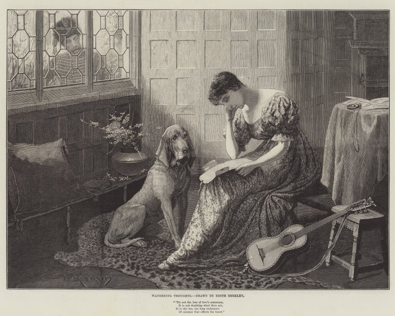 Pensées vagabondes (gravure) - English School