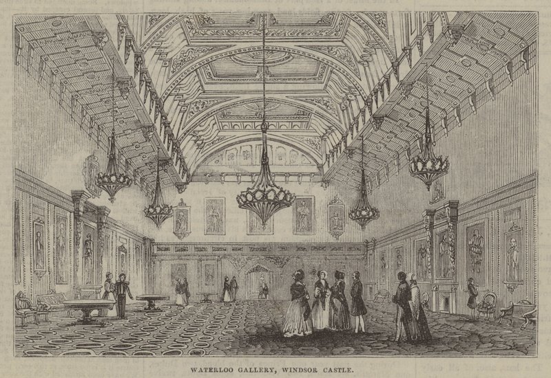 Galerie de Waterloo, Château de Windsor - English School