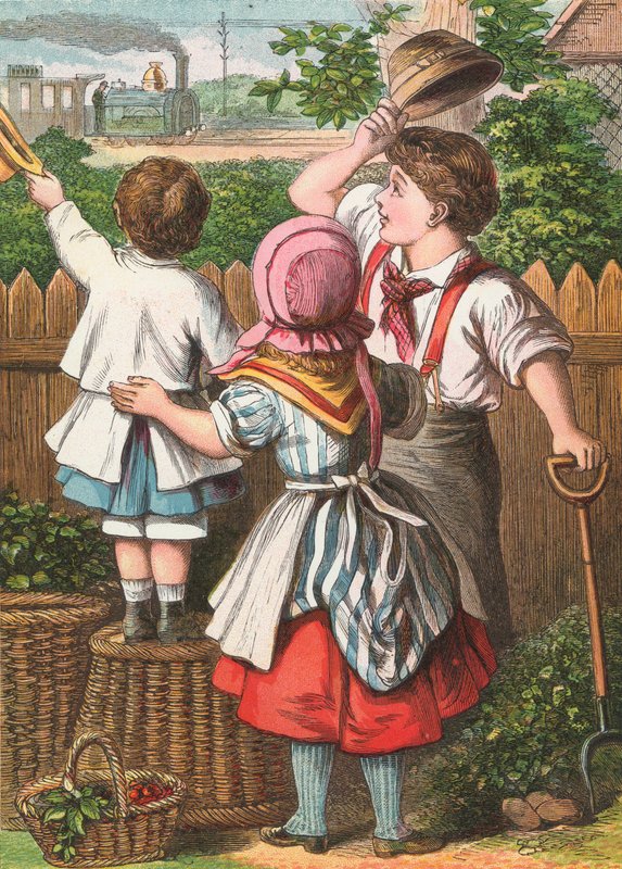 Saluer le train - English School