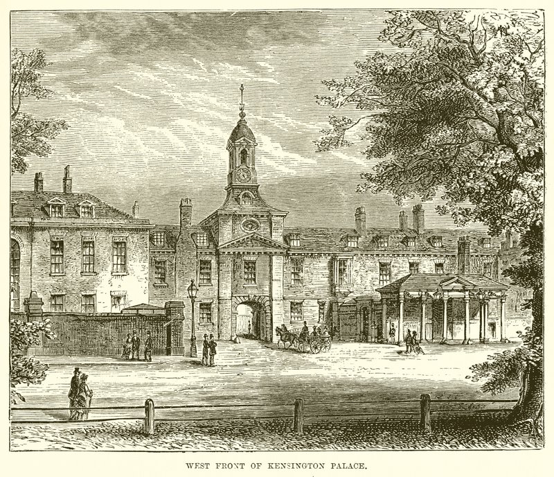 Façade Ouest du Palais de Kensington - English School