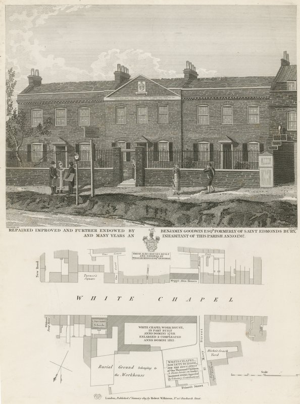 Les maisons de charité de Whitechapel - English School