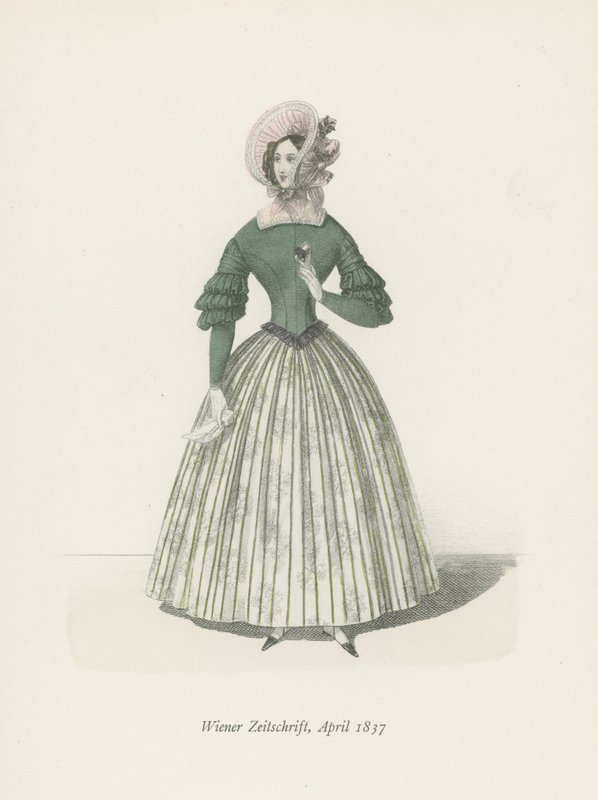 Wiener Zeitschrift, avril 1837 - English School