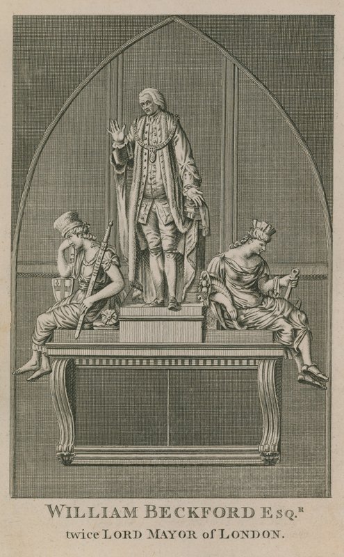 William Beckford, Lord-maire de Londres 1756 - English School