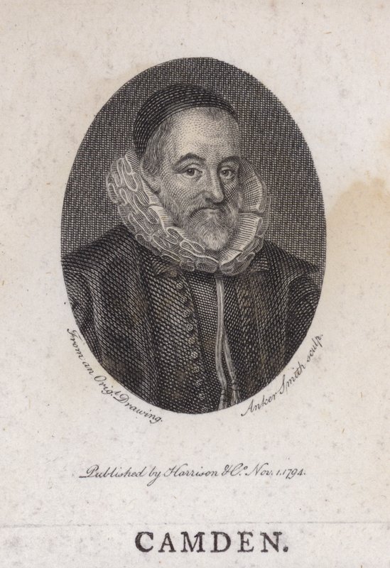 William Camden, antiquaire, historien et géographe anglais - English School