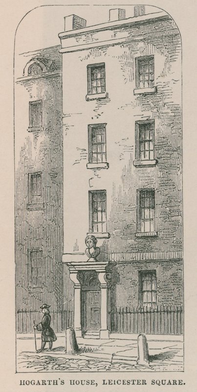 Maison de William Hogarth, Leicester Square - English School