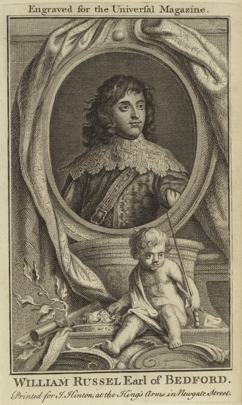 William Russel, comte de Bedford - English School