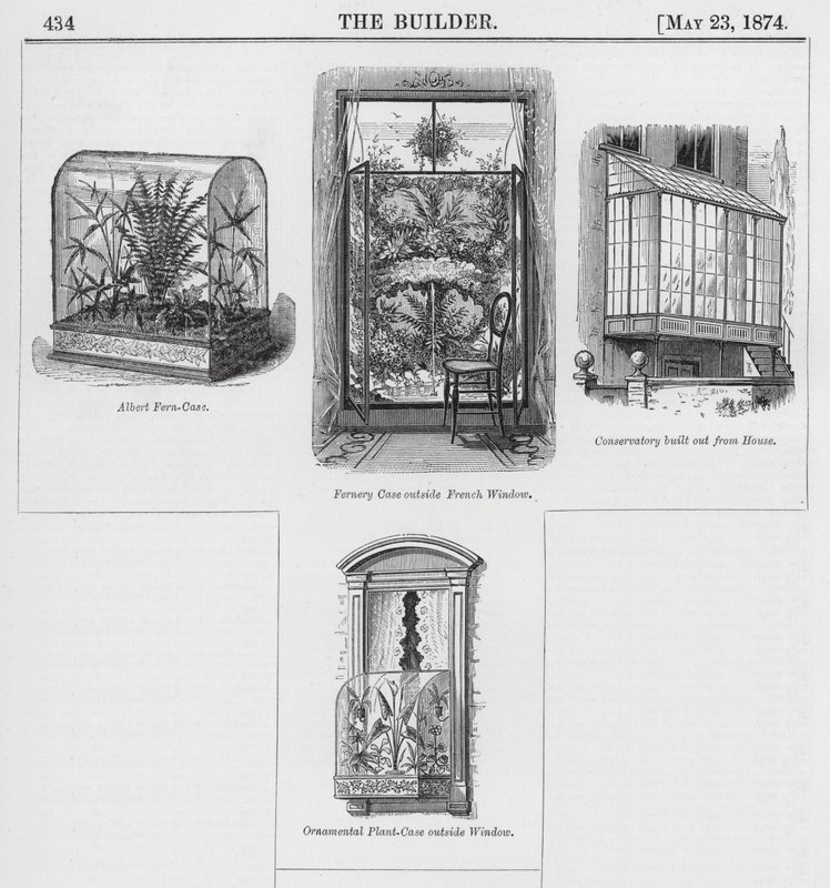 Jardinage de fenêtre (gravure) - English School