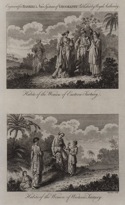 Costumes féminins de Tartarie - English School