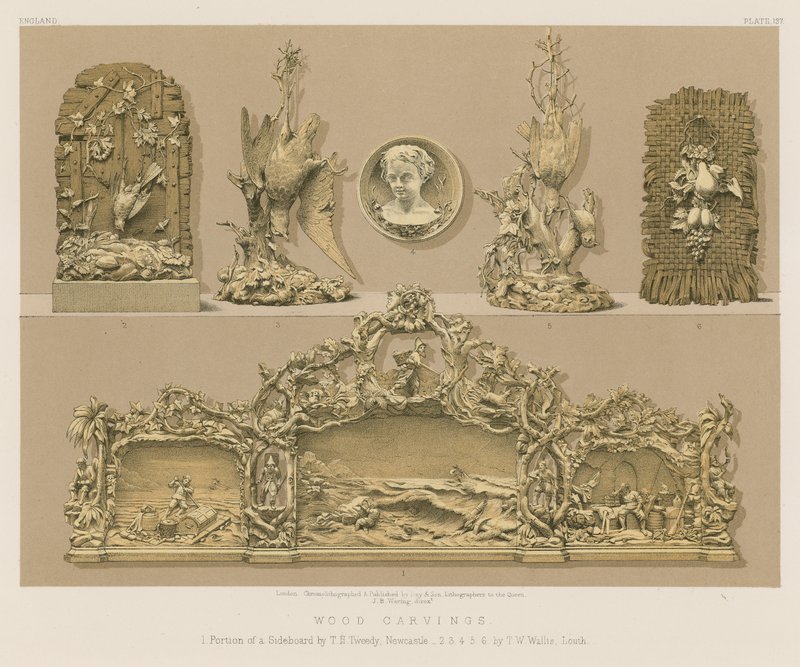 Sculptures en bois - English School