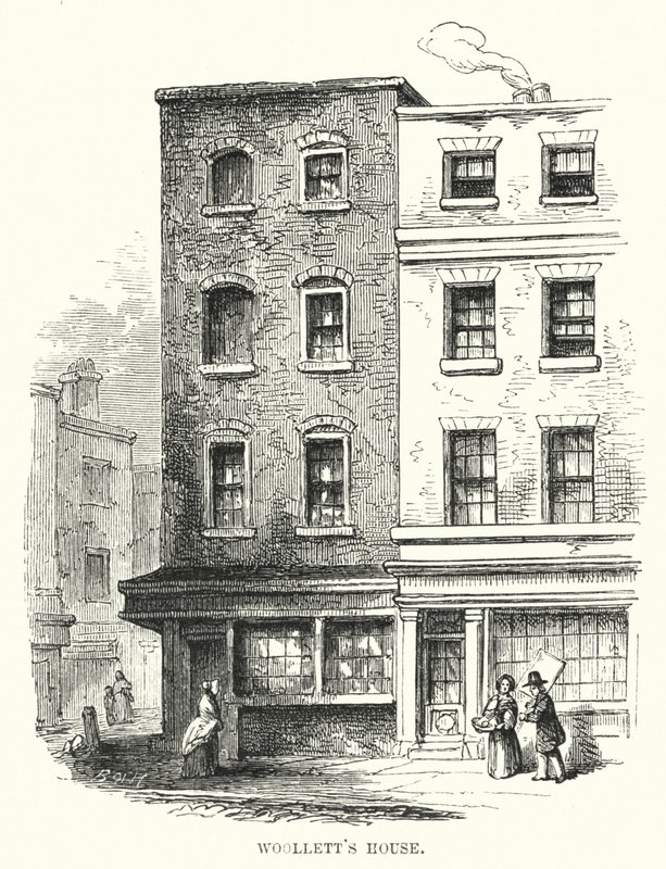 Maison de Woollett (gravure) - English School