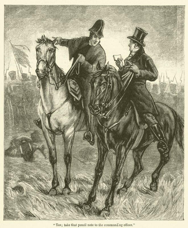"Oui; apportez cette note au commandant" - English School
